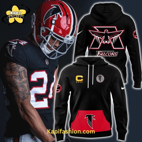 Atlanta Falcons Alternate Helmet Pullover Hoodie