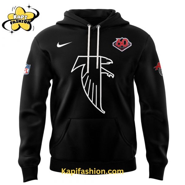 Atlanta Falcons Throwback Hoodie 2025 Black Edition