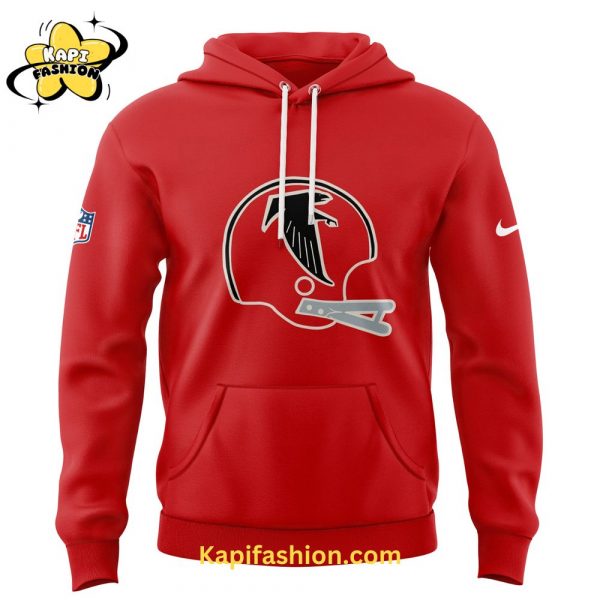 Atlanta Falcons Throwback Hoodie 2025 White Edition