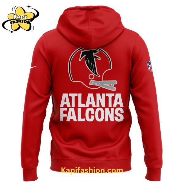 Atlanta Falcons Throwback Hoodie 2025 White Edition 3