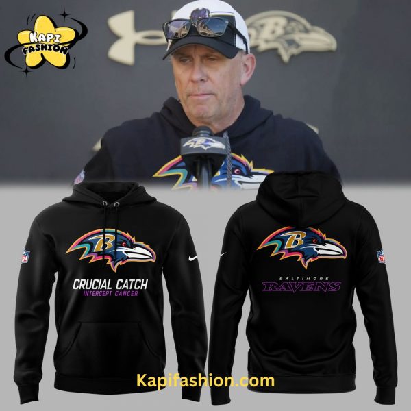 Baltimore Ravens Crucial Catch Hoodie Limited Edition 2024 NFL