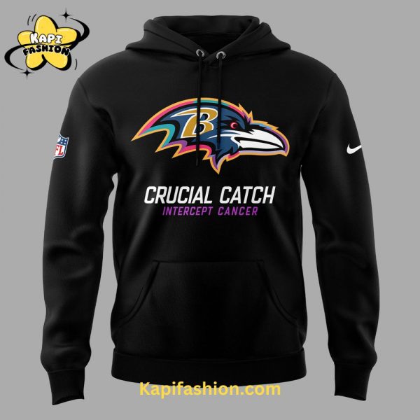 Baltimore Ravens Crucial Catch Hoodie Limited Edition 2024 NFL