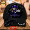 Baltimore Ravens Custom Name 3D Classic Cap