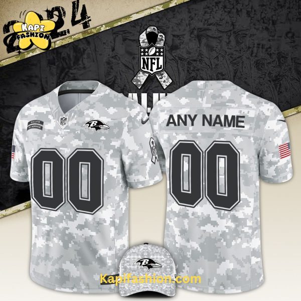 Baltimore Ravens Jersey Camo Salute to Service Club Limited Edition