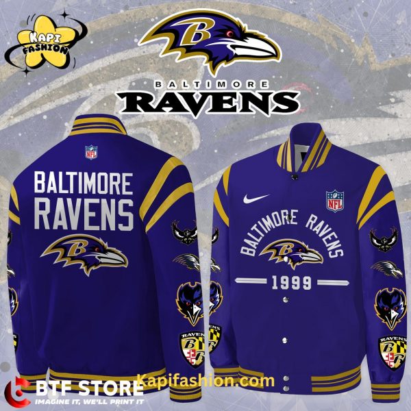 Baltimore Ravens NFL Personalized Bomber Jacket Limited Edition