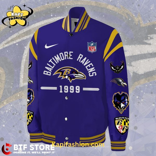 Baltimore Ravens NFL Personalized Bomber Jacket Limited Edition