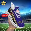 Baltimore Ravens NFL Personalized Max Soul Shoes Black edition V4