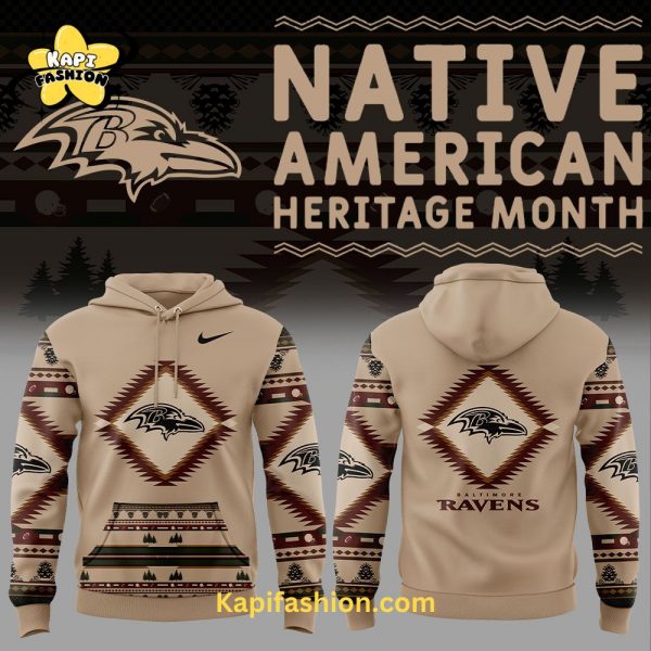 Baltimore Ravens Native American Heritage Nike Hoodie