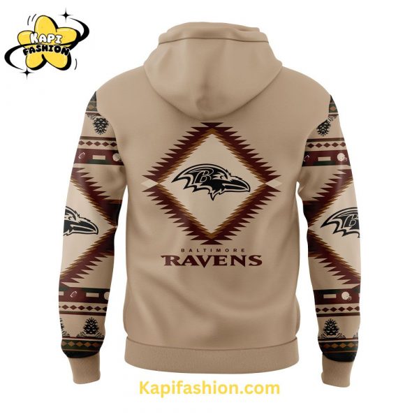 Baltimore Ravens Native American Heritage Nike Hoodie 3