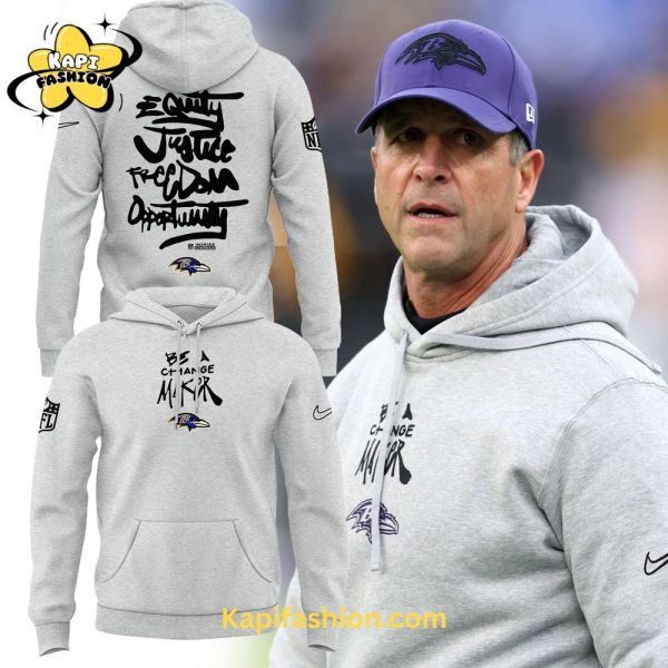 Baltimore Ravens Special Edition Be A Change Maker Hoodie