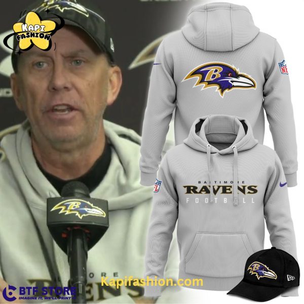 Baltimore Ravens Special Grey Edition NFL Hoodie