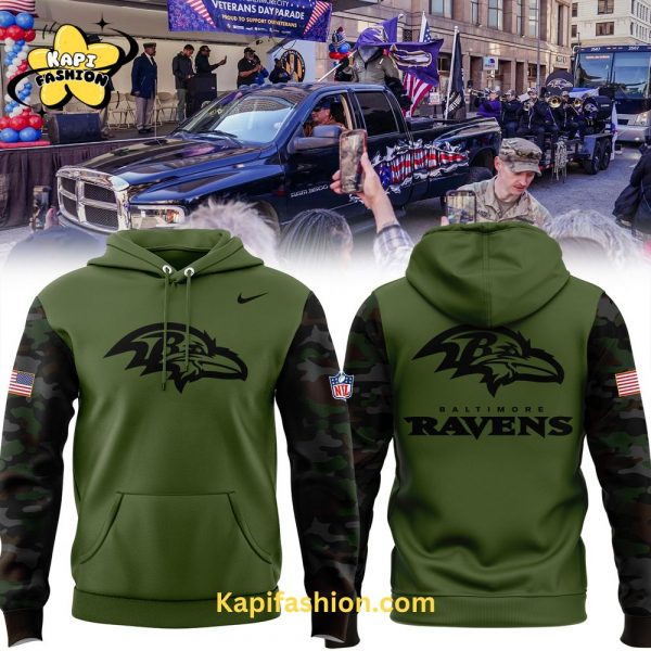 Baltimore Ravens Veterans Hoodie Special Edition