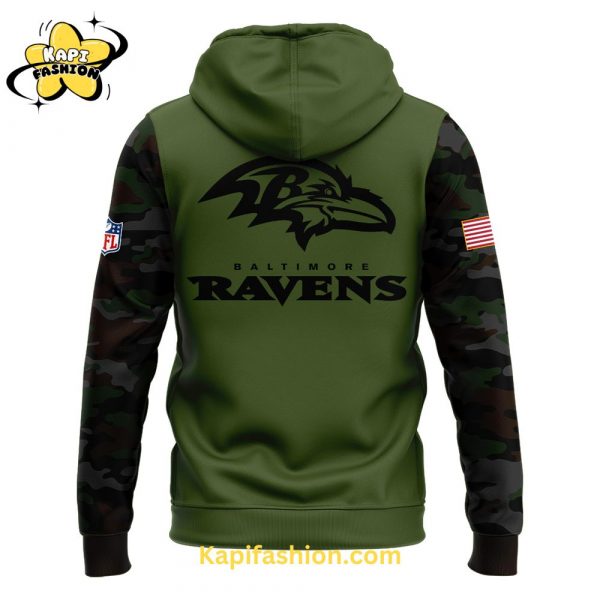 Baltimore Ravens Veterans Hoodie Special Edition 3