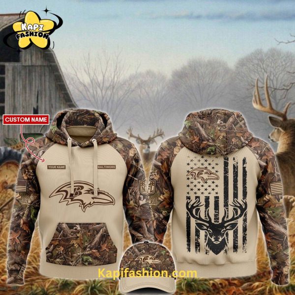 Baltimore Ravens x Hunting  Hoodie Limited Edition