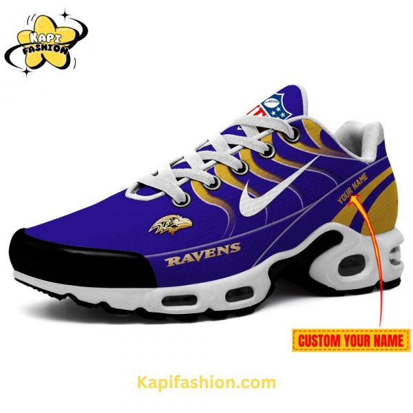 Baltimore Ravens-Custom Name Air Max – Limited edition