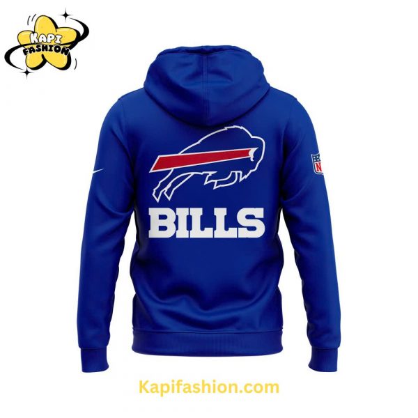 Buffalo Bills Nike Blue Game Player Hoodie 3