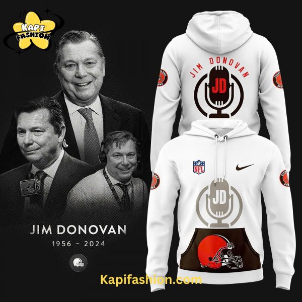 Cleveland Browns Jim Donovan Voice Special Hoodie