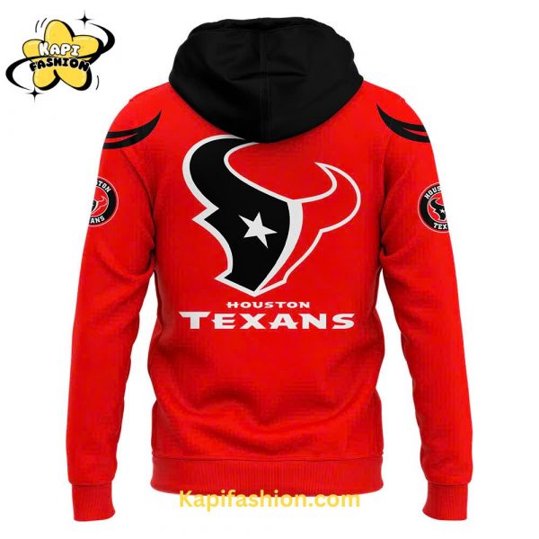 Houston Texans Battle Red Houston Texans Hoodie 3