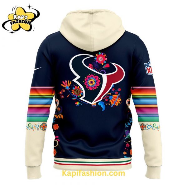 Houston Texans Da De Los Muertos Hoodie 3