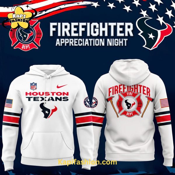 Houston Texans Firefighter Appreciation Night Premium Limited Hoodie