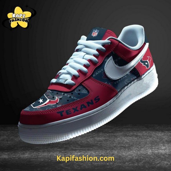 Houston Texans Personalized Nike Air Force 1 Limited Edition Version 1