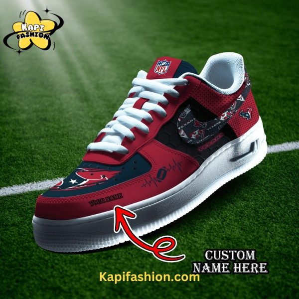 Houston Texans Personalized Nike Air Force 1 Limited Edition Version 3