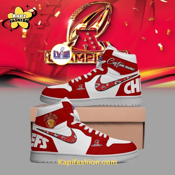 Kansas City Chiefs Championships Air Jordan 1 Limited Edition