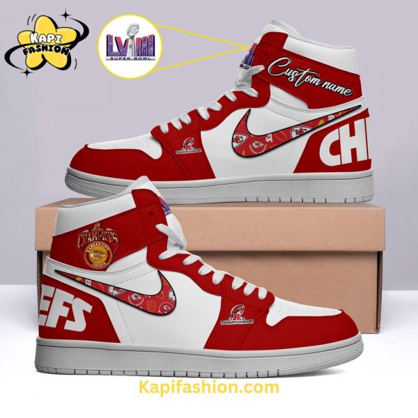 Kansas City Chiefs Championships Air Jordan 1 Limited Edition