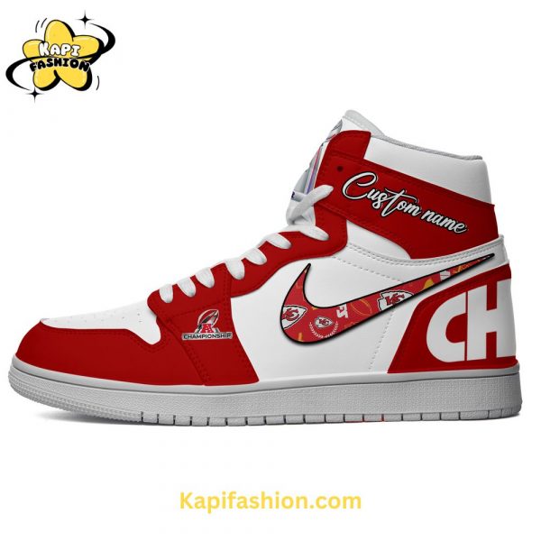 Kansas City Chiefs Championships Air Jordan 1 Limited Edition 3