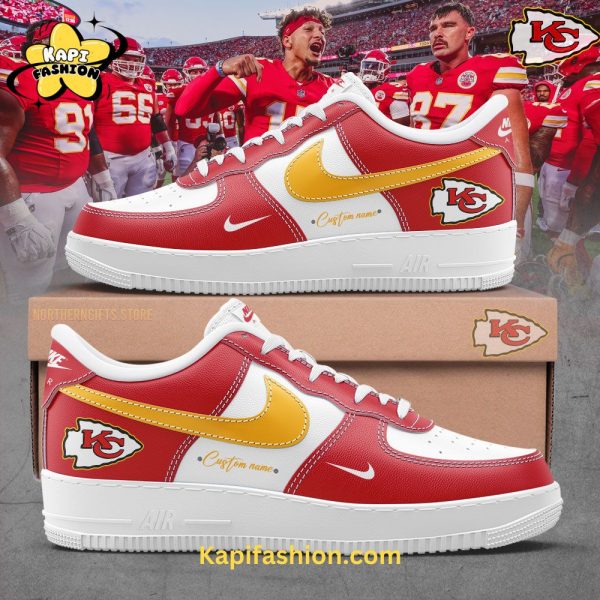 Kansas City Chiefs Custom Name Nike Air Force 1 Limited Edition