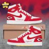 San Francisco 49ers Air Jordan 1 Personalized Red and White