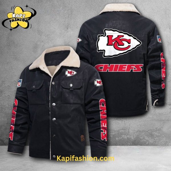 Kansas City Chiefs Fleece Casual Jacket Limited Edition