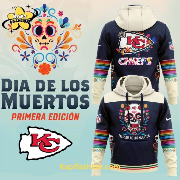 Kansas City Chiefs Hoodie Dia de los Muertos Limited Edition