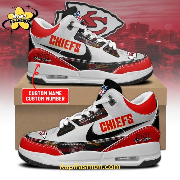 Kansas City Chiefs Personalized Air Jordan 3 Special Edition