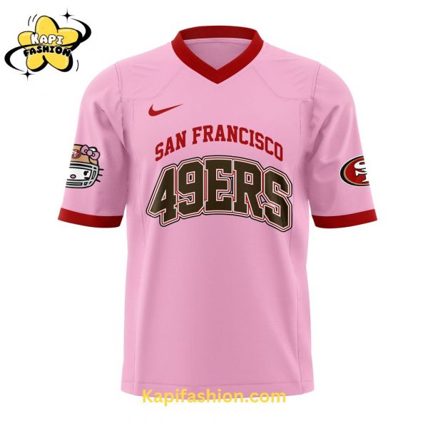 Limited Edition San Francisco 49ers x Hello Kitty Football Jersey