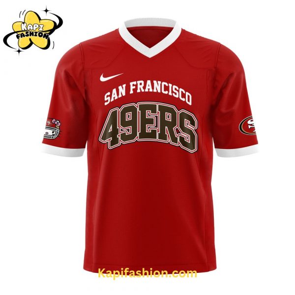 Limited Edition San Francisco 49ers x Hello Kitty Football Red Jersey