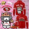 Limited Editon San Francisco 49ers x Hello Kitty White Hoodie