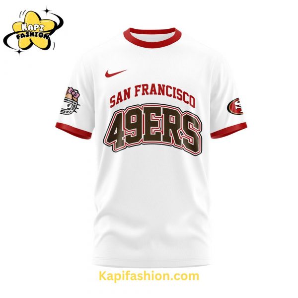 Limited Edition San Francisco 49ers x Hello Kitty Tshirt