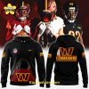 Washington Commanders Nike 2024 Black threads Premium Limited Pullover Zip Hoodie