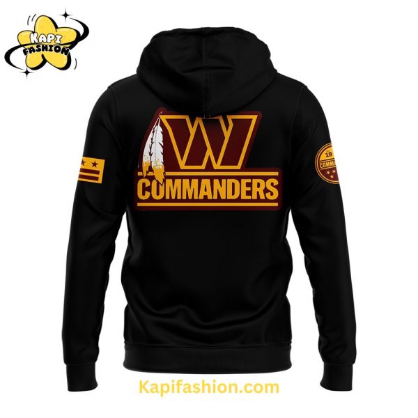 Mens Fanatics Black Washington Commanders Alternmate Helmet Pullover Hoodie V3 3