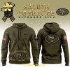 San Francisco 49ers 2024 Salute to Service featuring George Kittle’s Signature Hoodie