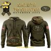 San Francisco 49ers Camo 2024 Salute to Service Club Fleece Pullover Hoodie