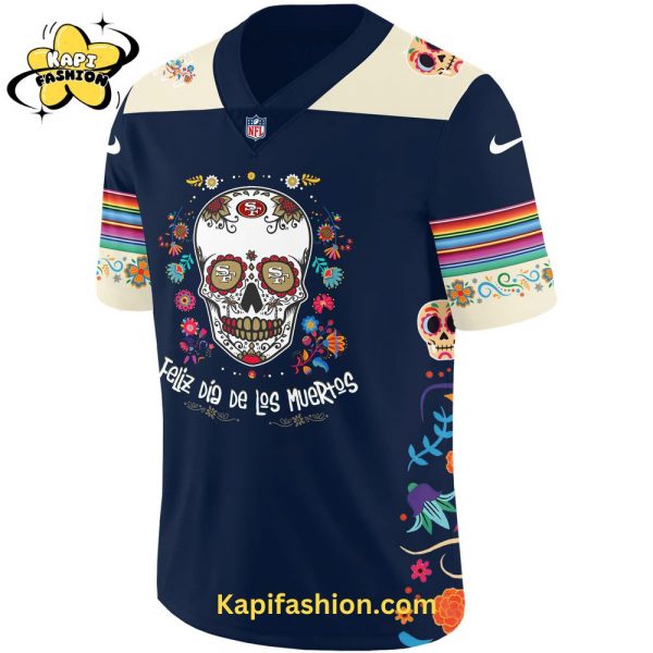 Men’s Nike San Francisco 49ers 2024 NFL Dia De Los Muertos Premium Limited Jersey