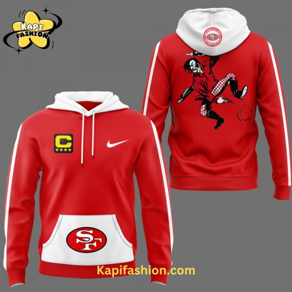 Men’s Red San Francisco 49ers Throwback Hoodie Red edition