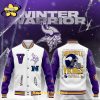 Minnesota Vikings Personalized National Football Conference Bomber Jacket – Black Editon