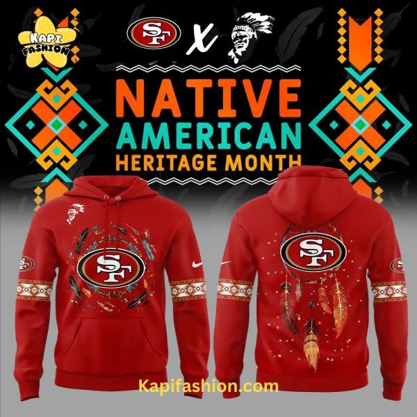 San Francisco 49ers Native American Heritage Month Nike Hoodie