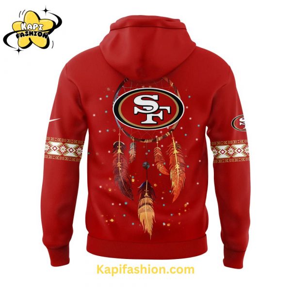 San Francisco 49ers Native American Heritage Month Nike Hoodie 3