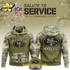 San Francisco 49ers Veterans Day Zip Hoodie Limited Grey Edition