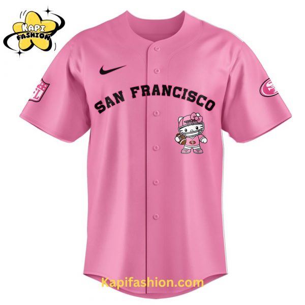 San Francisco 49ers X Kitty Pink Jersey Limited Edition