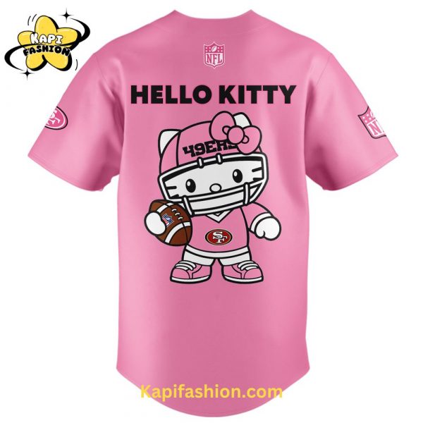 San Francisco 49ers X Kitty Pink Jersey Limited Edition 3